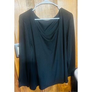 Black Long Sleeve Top